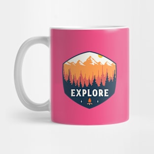 explore outdoor Mug